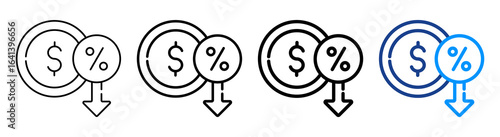 Cheap Icon Multiple Outline Collection Set