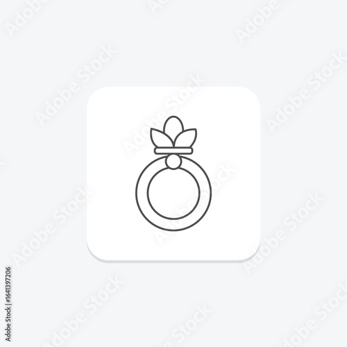 Gold And Pearl Ring, vector, pixel perfect, illustrator file