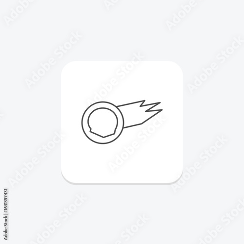 Meteorite Ring, vector, pixel perfect, illustrator file