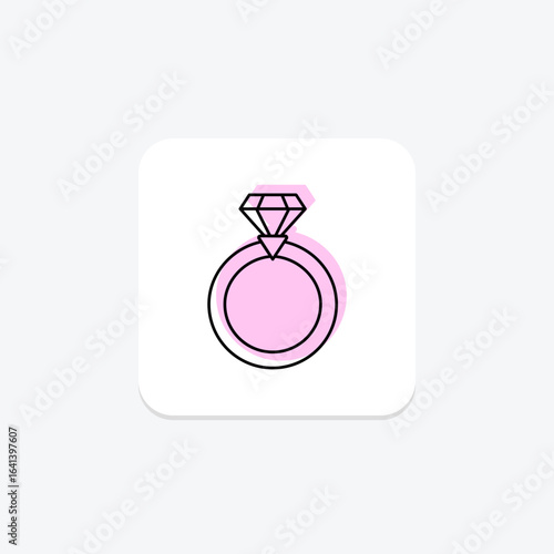Sapphire Ring, vector, pixel perfect, illustrator file