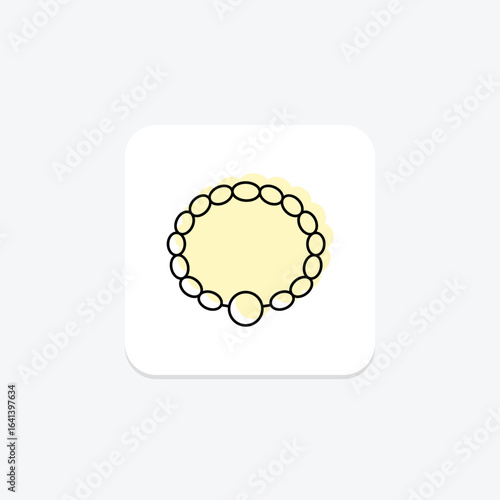 Rose Gold Bracelet, vector, pixel perfect, illustrator file