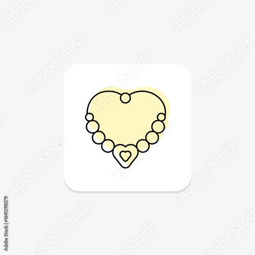 Silver Heart Bracelet, vector, pixel perfect, illustrator file