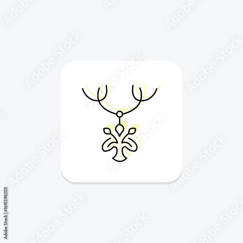 Silver Tree Of Life Pendant, vector, pixel perfect, illustrator file