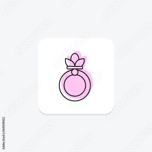 Gold And Pearl Ring, vector, pixel perfect, illustrator file