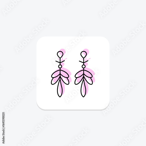 Dragonfly Wing Earrings, vector, pixel perfect, illustrator file