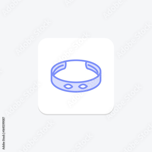 Gold Bangle Bracelet, vector, pixel perfect, illustrator file