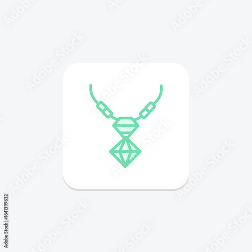 Diamond Dna Necklace, vector, pixel perfect, illustrator file