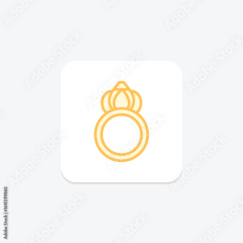 Opal And Moonstone Ring, vector, pixel perfect, illustrator file