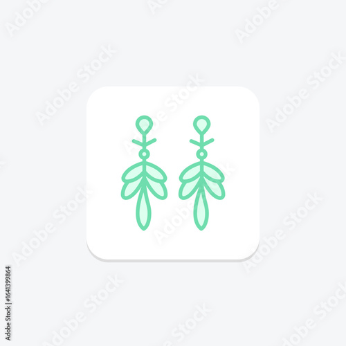 Dragonfly Wing Earrings, vector, pixel perfect, illustrator file