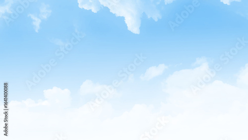 Beautiful universally cloudscape background. Blue sky background texture with white clouds. 