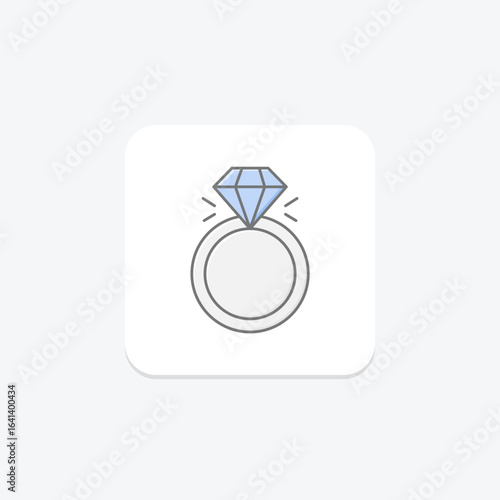 Diamond Wave Ring, vector, pixel perfect, illustrator file