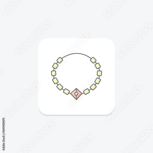 Ruby And Diamond Bracelet, vector, pixel perfect, illustrator file