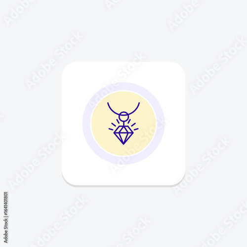 Diamond Sun Pendant, vector, pixel perfect, illustrator file