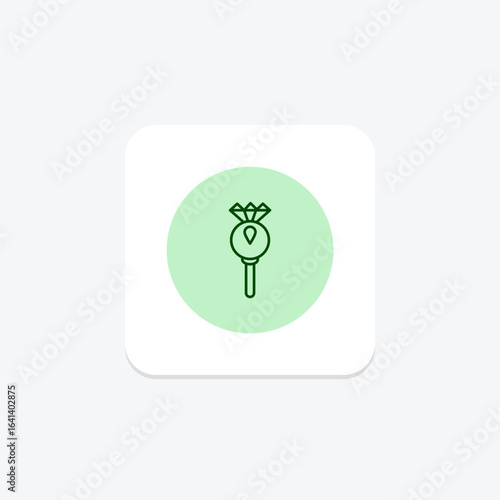 Diamond Key Pendant, vector, pixel perfect, illustrator file
