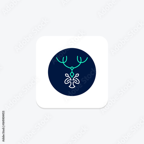 Silver Tree Of Life Pendant, vector, pixel perfect, illustrator file