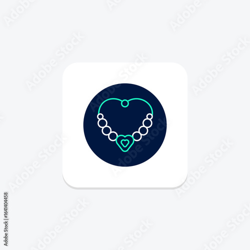 Silver Heart Bracelet, vector, pixel perfect, illustrator file