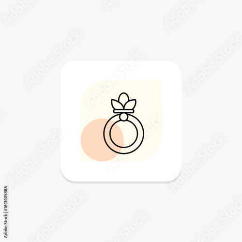 Gold And Pearl Ring, vector, pixel perfect, illustrator file