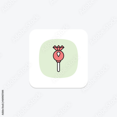 Diamond Key Pendant, vector, pixel perfect, illustrator file