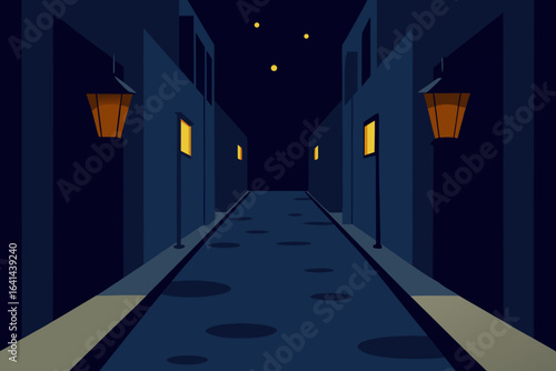 night city street