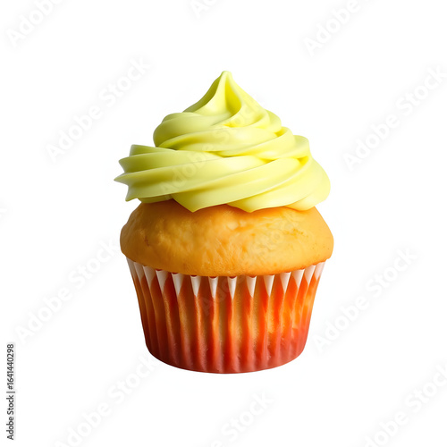 cupcakes on white background