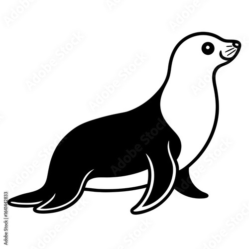 sea lion vector illustration