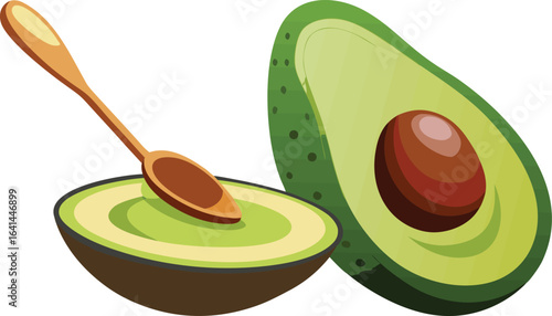 A vibrant array of avocados—whole, halved with pits, and diced—ready for guacamole.