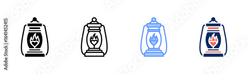 Light Of Passion icon set multiple style collection