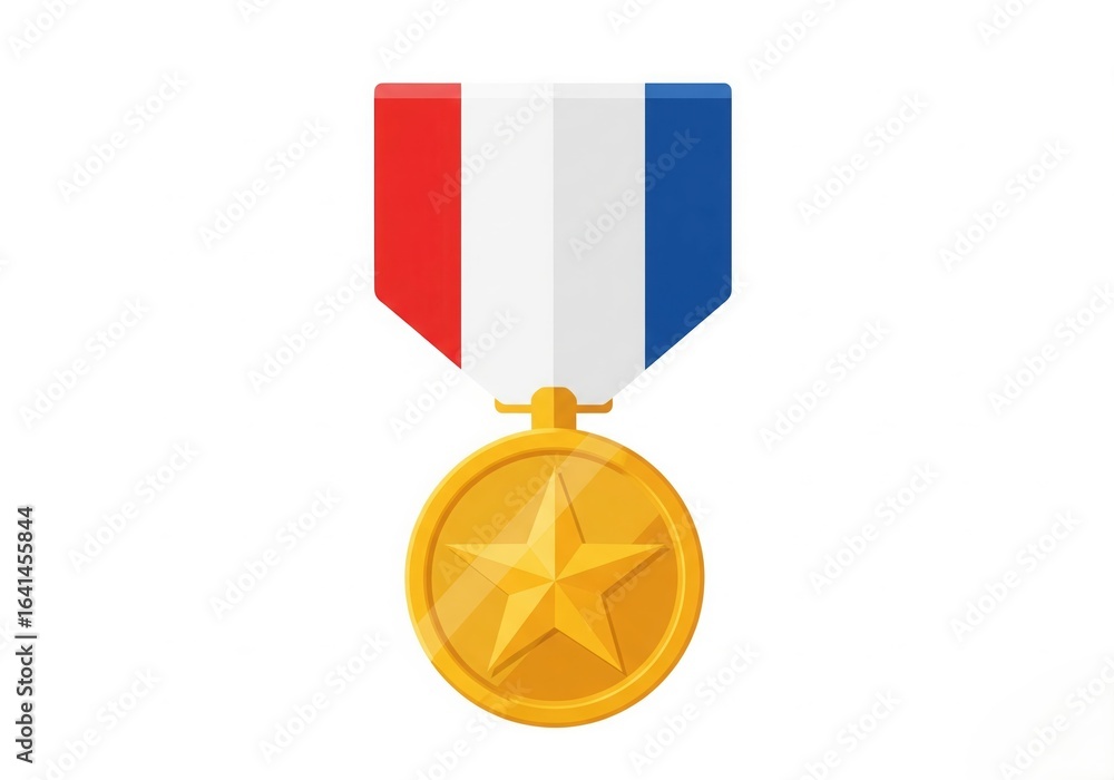 Fototapeta premium Happy Veterans Day concept background. Illustration of Happy Veterans Day vector concept background for web design. USA flag, US flag, white background. High quality photo