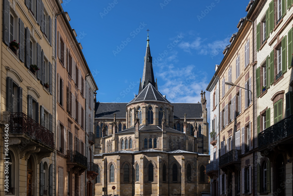 Fototapeta premium Saint Stephen Church In Mulhouse, France