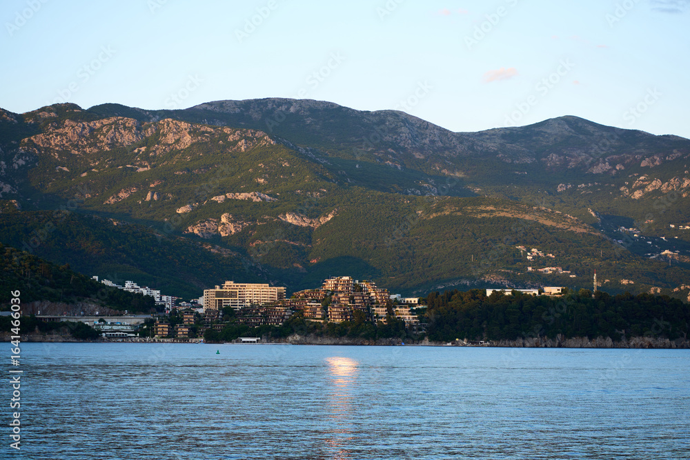 Fototapeta premium view from Budva beach