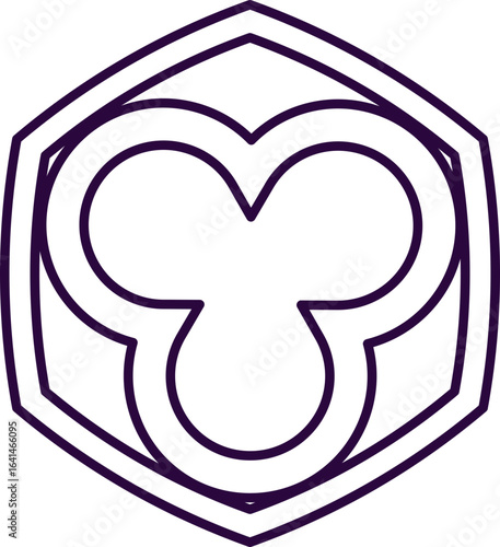 Gothic Ornament Outline