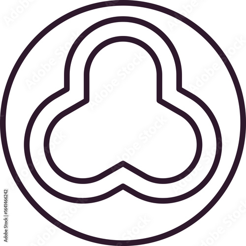 Gothic Ornament Outline
