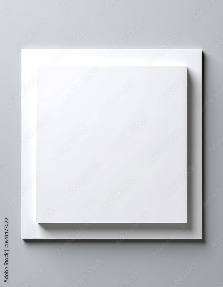 Fototapeta premium Abstract square shapes
