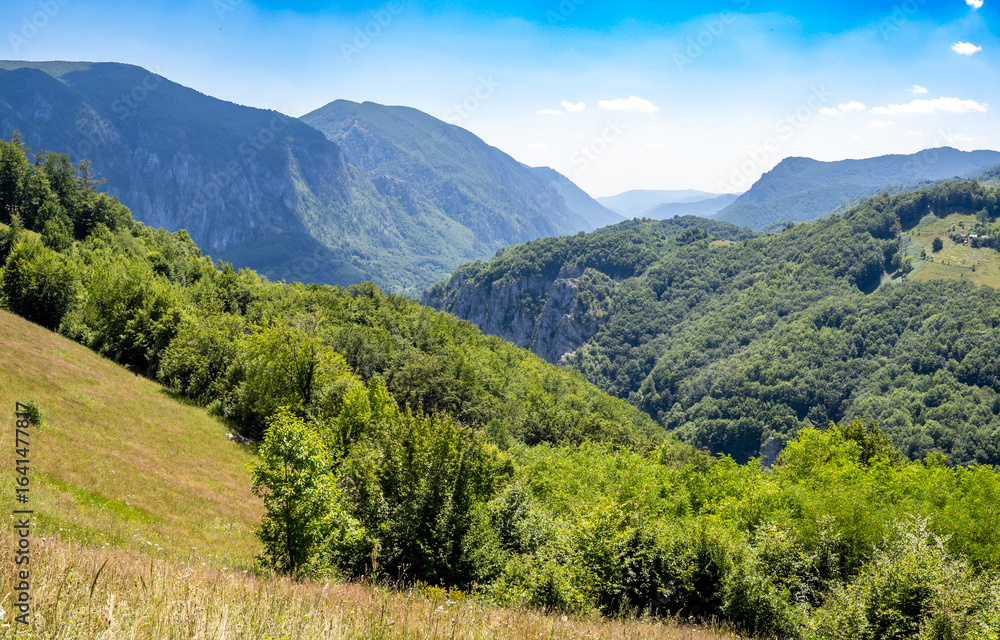 Naklejka premium cheile prisacinei, Rumania