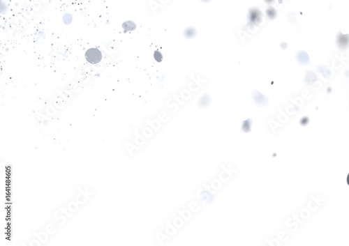 Floating grey particles on ...
