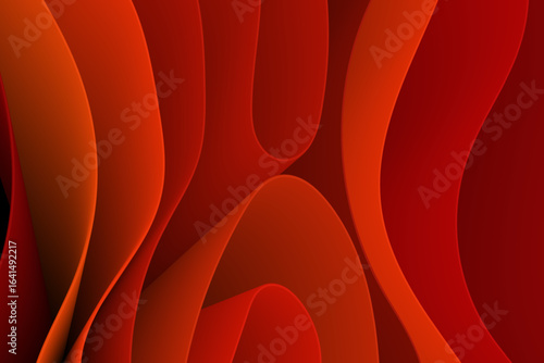 Abstract scenes with wavy pattern. Collection of luxurious soft multilayer striped backgrounds.