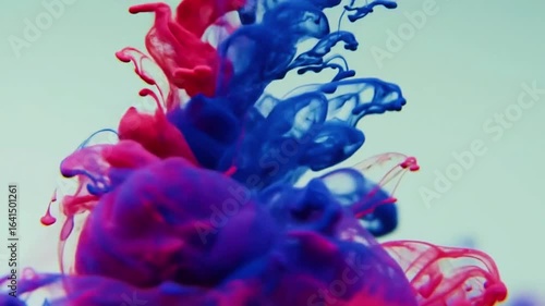 abstract watercolor background with butterflies