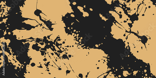 Ink splatter seamless pattern background