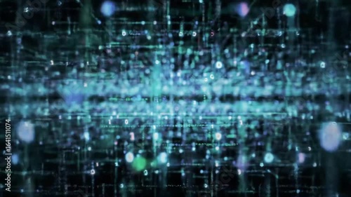 fiber optics background with lots light spots