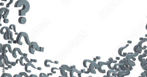 Infinite question marks, or...