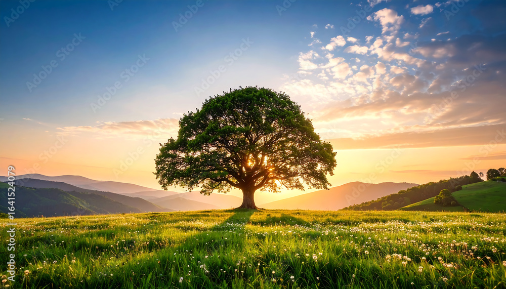 Obraz premium A majestic ancient tree