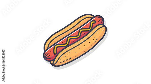 Hot dog vector