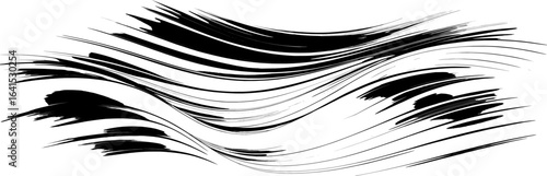 Vektor Design Element - Wellen Muster abstrakt