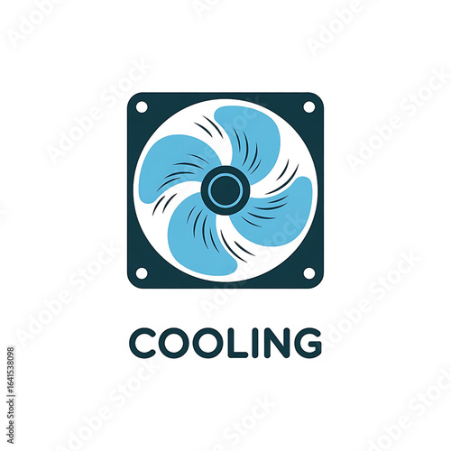 Cooling Fan Air Circulation Icon