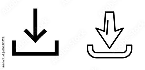 Download Arrow Icon, File Transfer, Data Download, Cloud Download, Digital Download Symbol