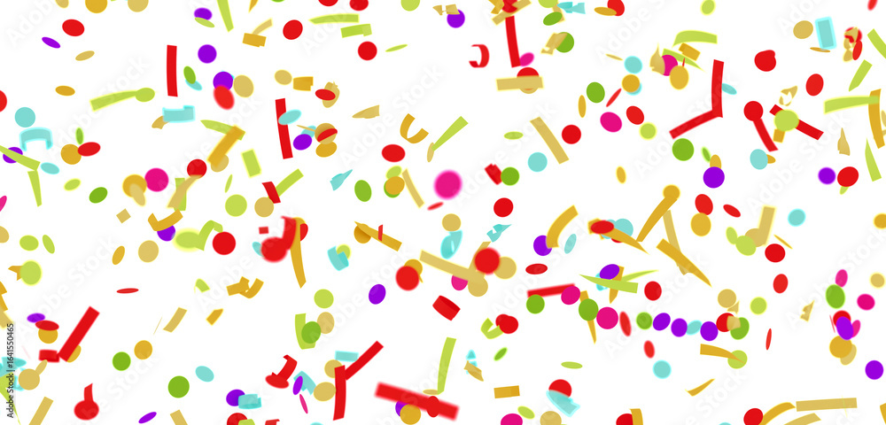 Obraz premium Bright and festive confetti background perfect for parties, celebrations, and more. Download now!