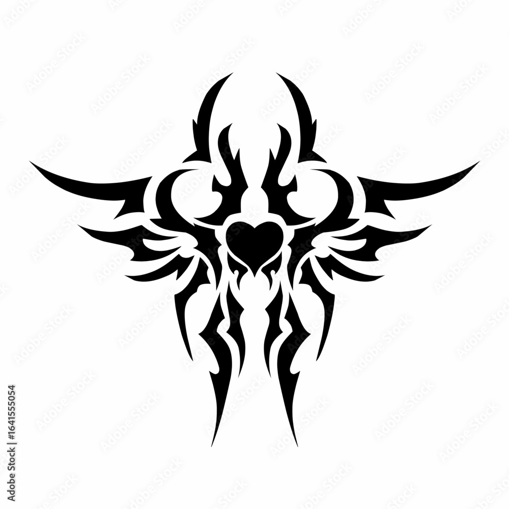 illustration design abstract tribal art tattoo ornament for elements design and other illustration design abstract tribal art tattoo ornament for elements design and other