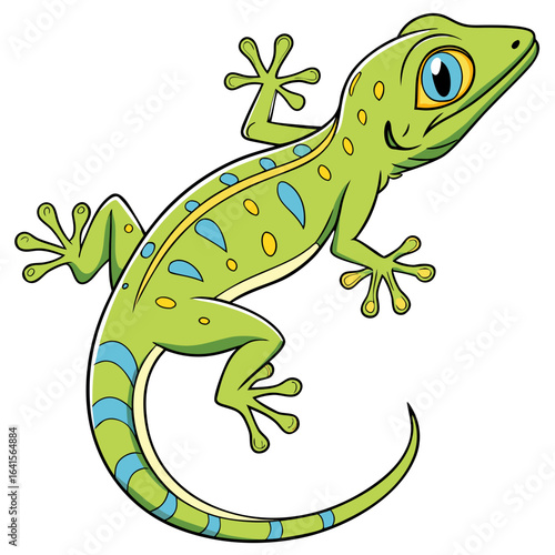 chameleon on a branch