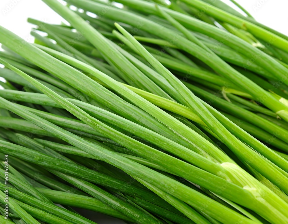 Freshly harvested chives present a vibrant and herbaceous ingredient Freshly harvested chives present a vibrant and herbaceous ingredient