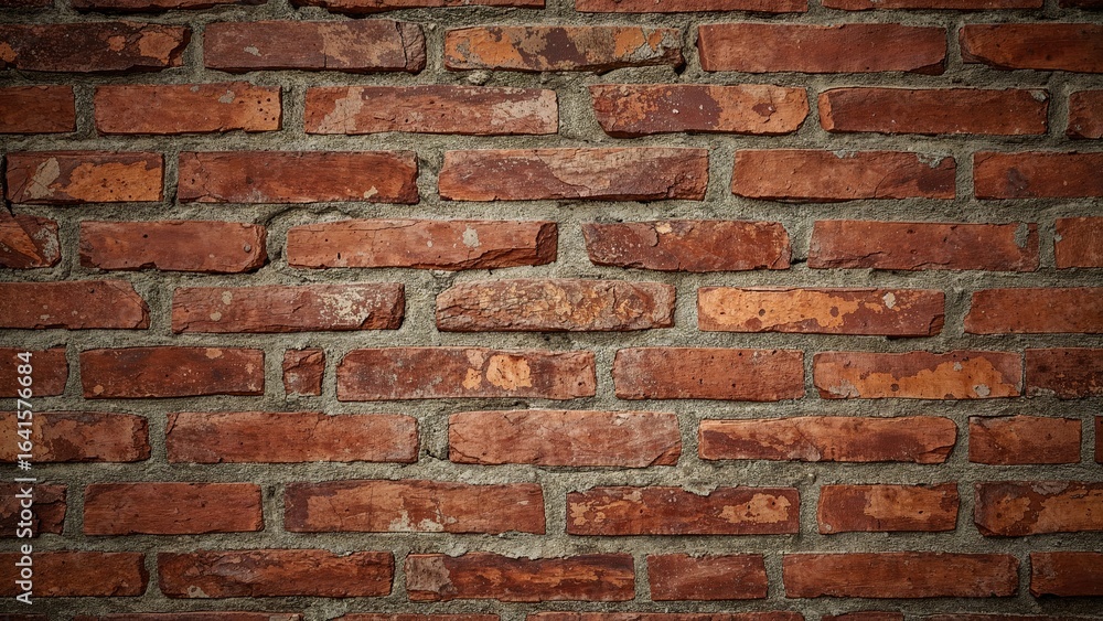 Naklejka premium Wall Made of Bricks as Background